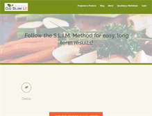 Tablet Screenshot of goslimu.com